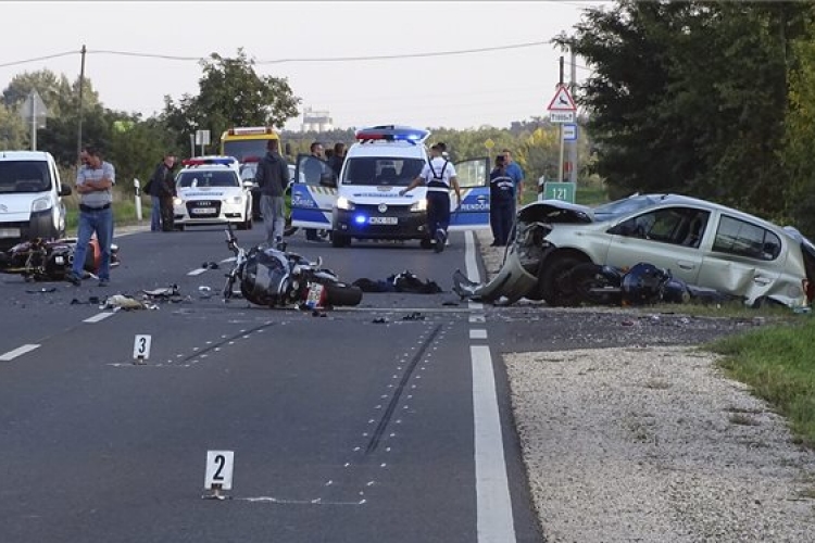 Öt súlyos sérültje van egy Békés megyei balesetnek